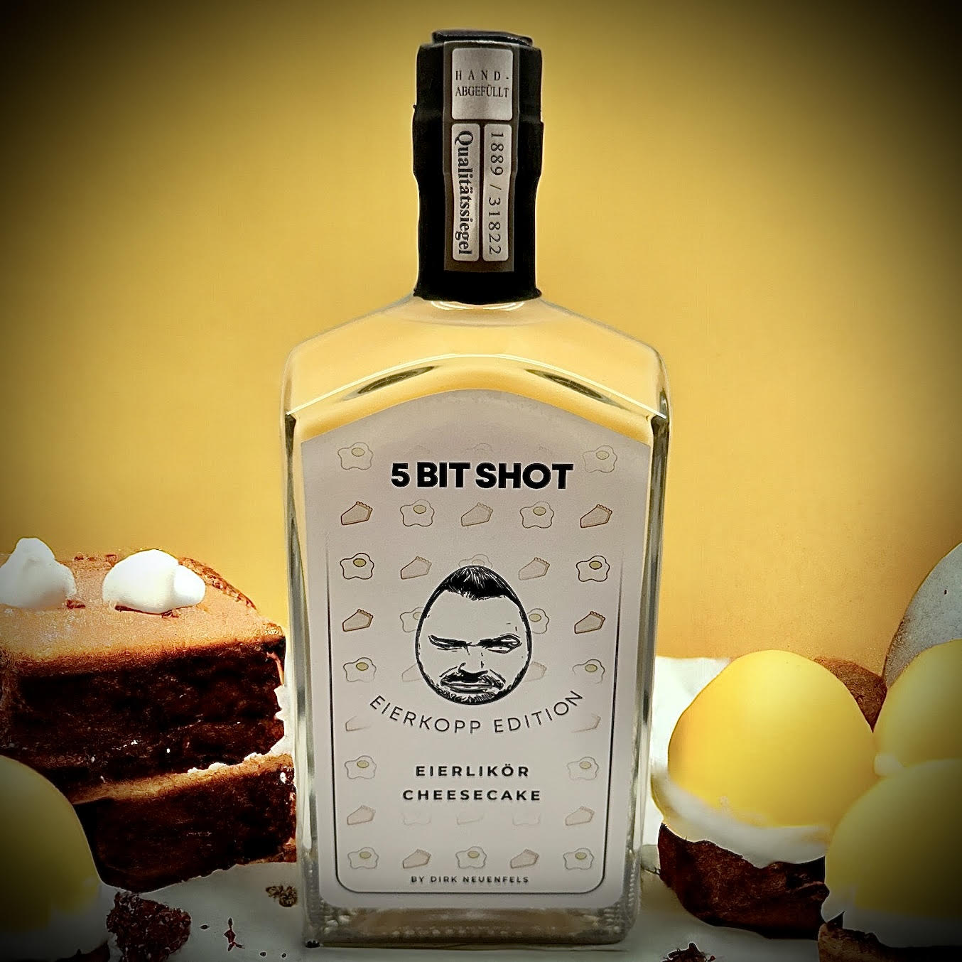 5 Bit Shot - EIERKOPP EDITION (Cheesecake Flavour Eierlikör) LIMITED